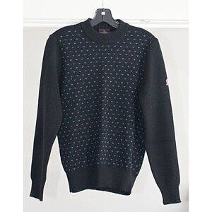 Vintage Alpine Ski Sweater - Breast Cancer Applique, Demetre - M, Excellent